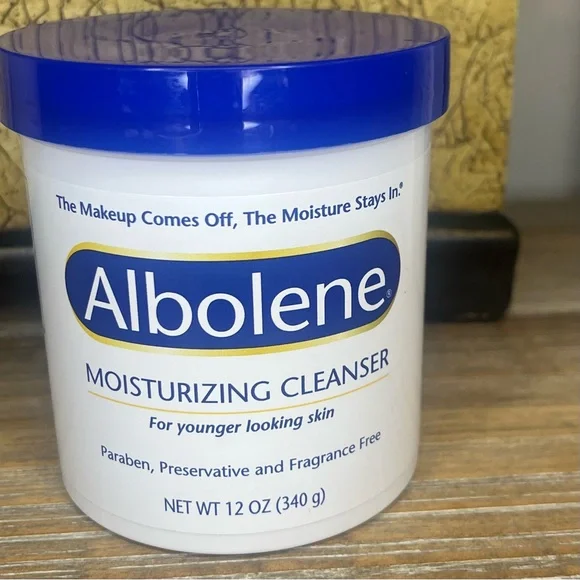 NEW Albolene Moisturizing Cleanser & Makeup Remover Balm Fragrance Free 12 oz