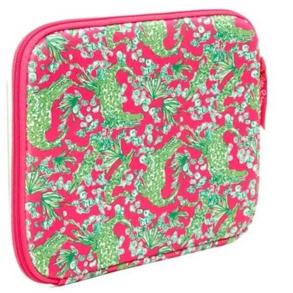 Lilly Pulitzer || Pink & Green Tablet Case.