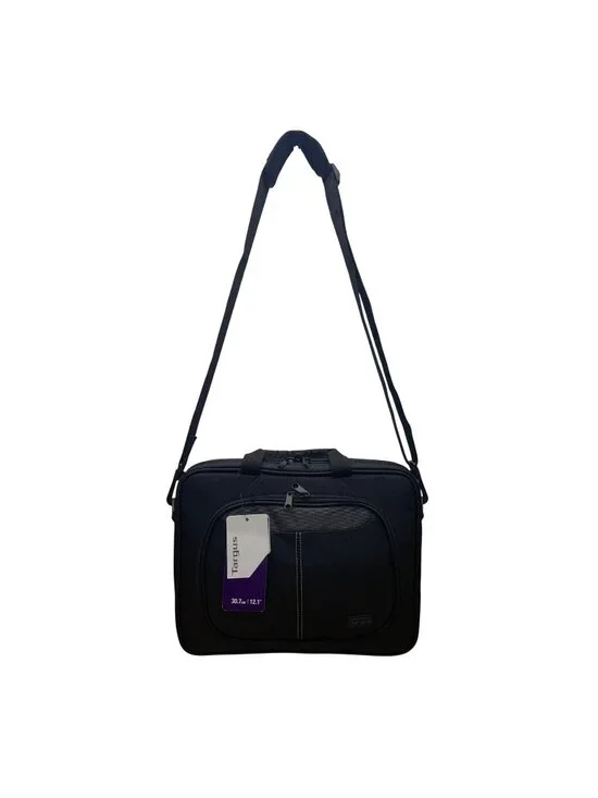 Targus Men’s Black Nylon Adjustable Strap Messenger Intellect Laptop Bag