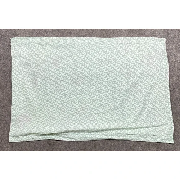 Manuel Canovas France Pillowcase White Pink Green Floral Standard