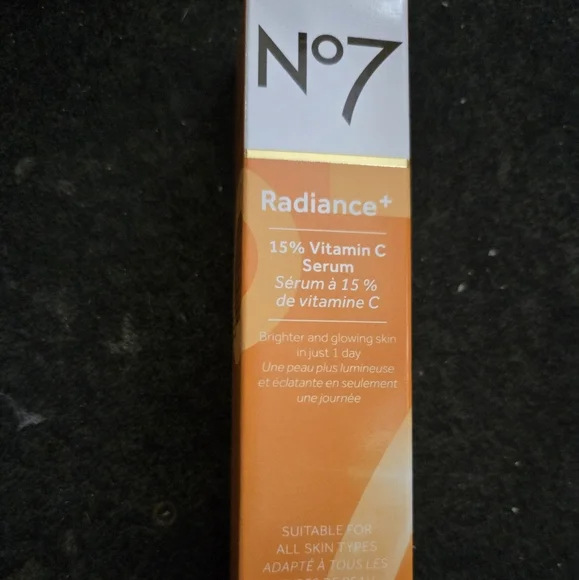 No7 Radiance+ 15%Vitamin C Serum 25ml see/read all pics Hp🔥🔥🔥