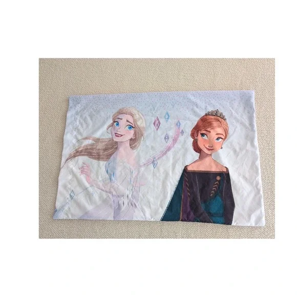 Disney Frozen 2 Elsa Anna Seek The Truth Standard Pillowcase Franco Mfg Blue