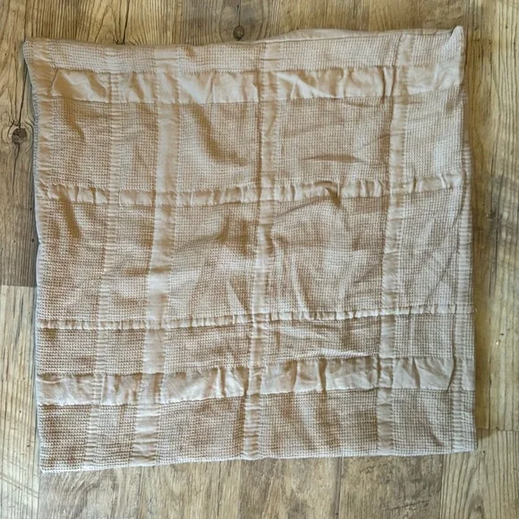 Threshold™ designed with Studio McGee Waffle Matelasse Quilt Sham Euro (27”x27”)