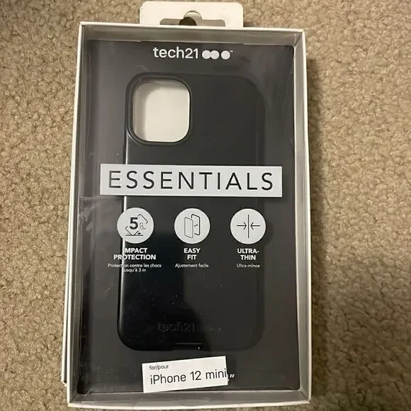 Tech21 Essentials for iPhone 12 mini - Black