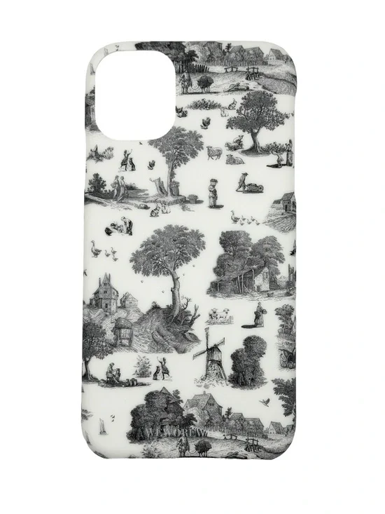 WeWoreWhat Toile Pattern Print iPhone 11 Case