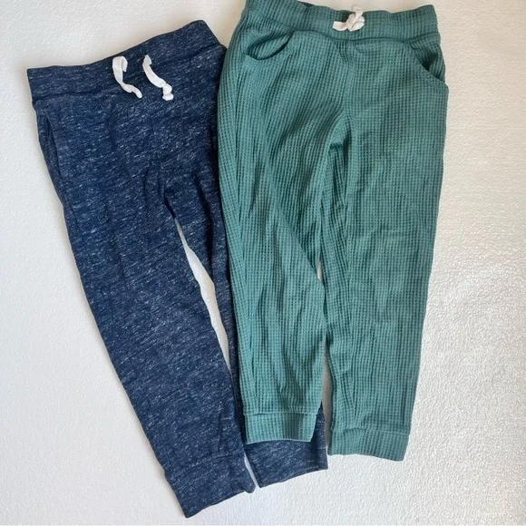 GAP Kids Sweatpants Set - Navy and Teal Bundle of 2