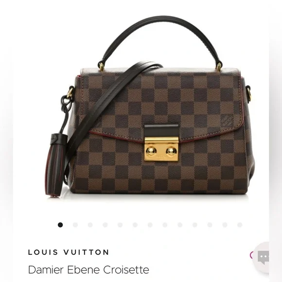 Louis Vuitton Brown Damier Ebene Satchel