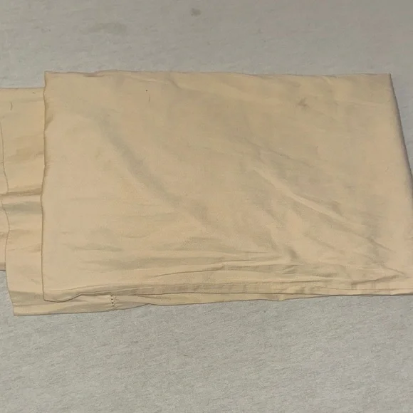 Home Bedding. Tan Fabric Material Pillow Case.