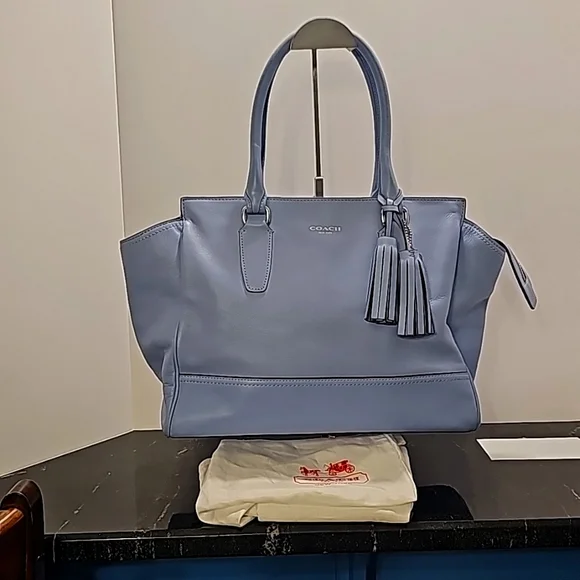 Coach Blue Satchel Vintage but classic