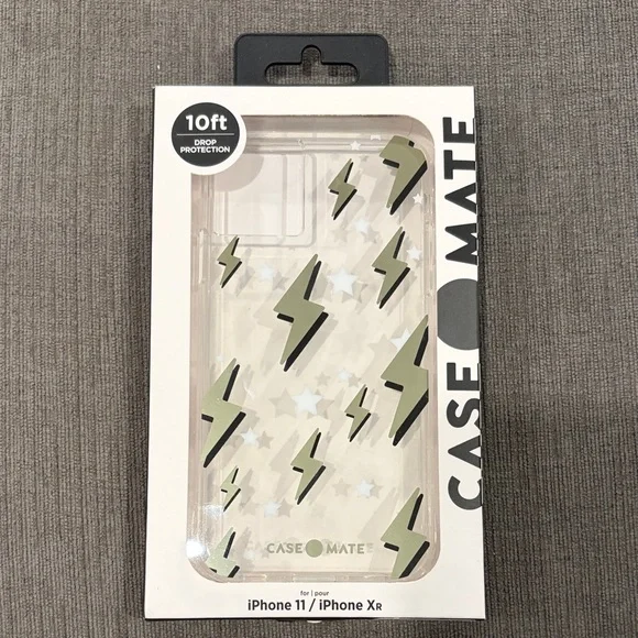 Case-Mate Case for IPhone 11 & iPhone XR - Lightning Bolt - NEW!! phone cases