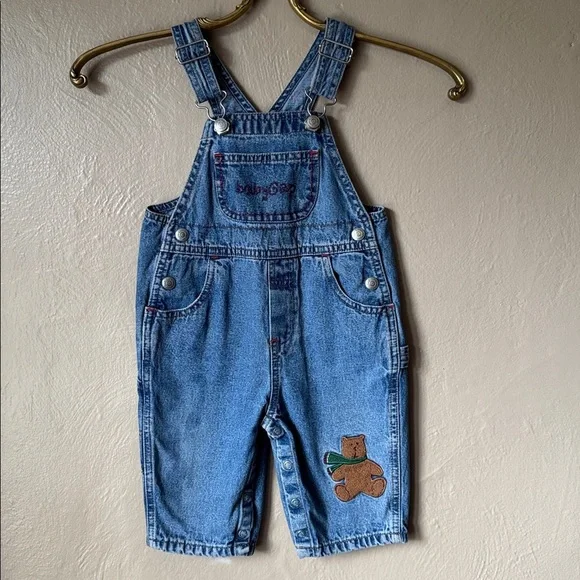 Vintage GAP Baby Blue Denim Overalls