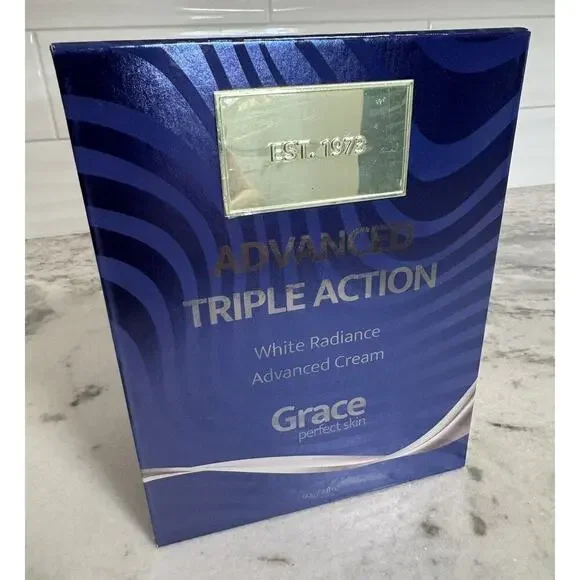 New Grace Advanced Triple Action White Radiance Cream 2 Fl Oz