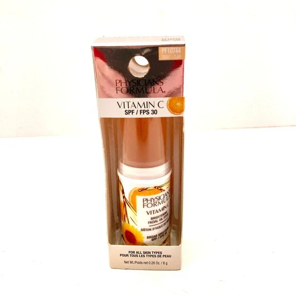 PHYSICIANS FORMULA Vitamin C Brightening Facial Oil Stick SPF 30 #PF10744‎ NEW