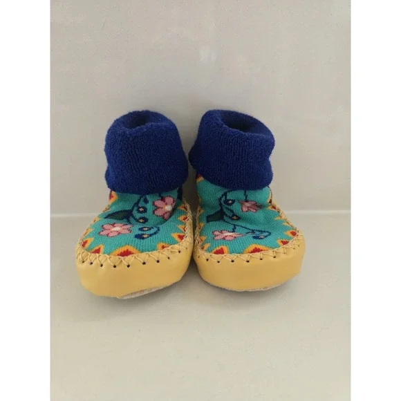Native Northwest Indigenous Artists Lavishings Baby Moccasin's Booties New W Tag