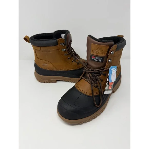 Ozark Trail Snow Boots Size 12 Brown Waterproof Thinsulate NWT‎ Men's