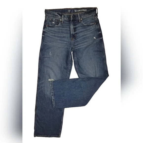 girls' blue jeans GAP
