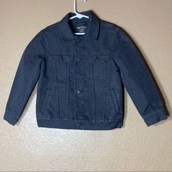 Gap boys black jean jacket‎