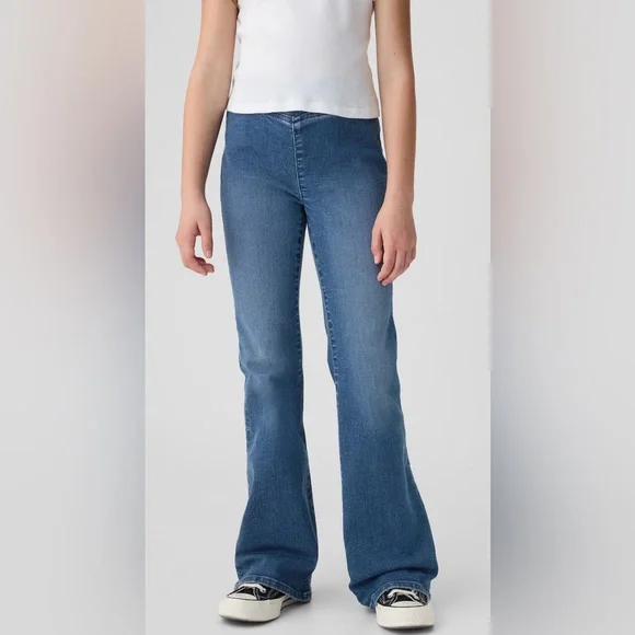 Gap‎ Kids girls 70s flare high rise size16