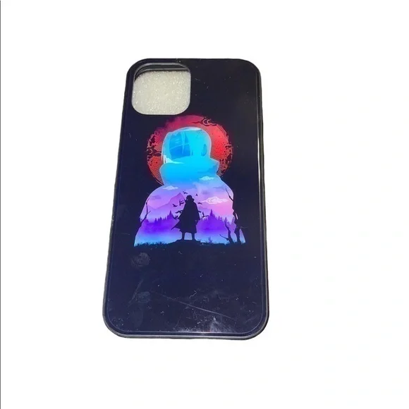 NIB iPhone 12 Pro Max Halloween Red Moon/Shadow Man Spooky Scary Case