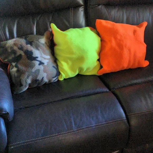 Safety First/Camo Pillows
