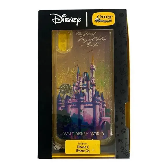 Disney Otterbox Magic Kingdom Castle Apple IPhone X/XS Cellphone Case NEW