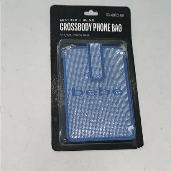 Bebe Blue Crossbody‎ Phone Bag