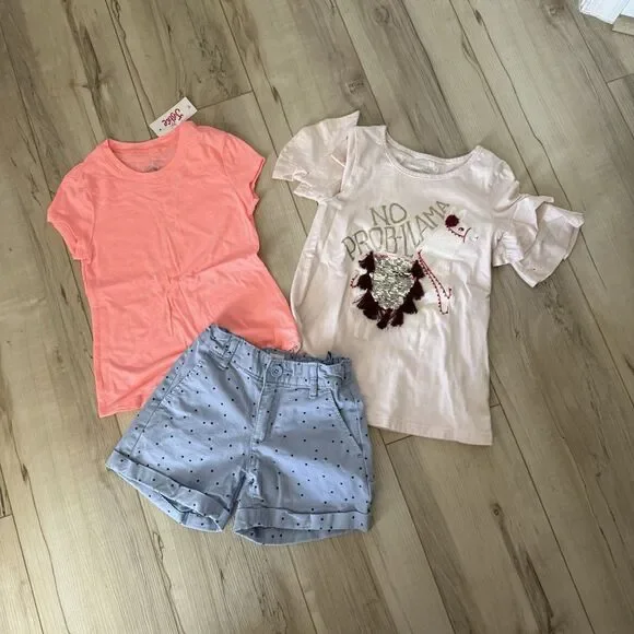 Girls Clothing Gap Justice Shabby Chic Size 6