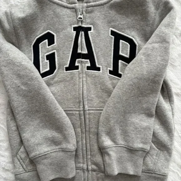Gap Kids Kids Vintage Soft Logo Zip Hoodie Size XS