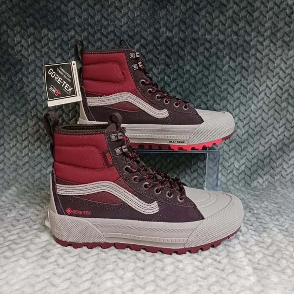 Vans SK8 HI‎ MTE 3 Gore Tex Shoes Men's 6 Woman 7.5 Waterproof Cold Weather New
