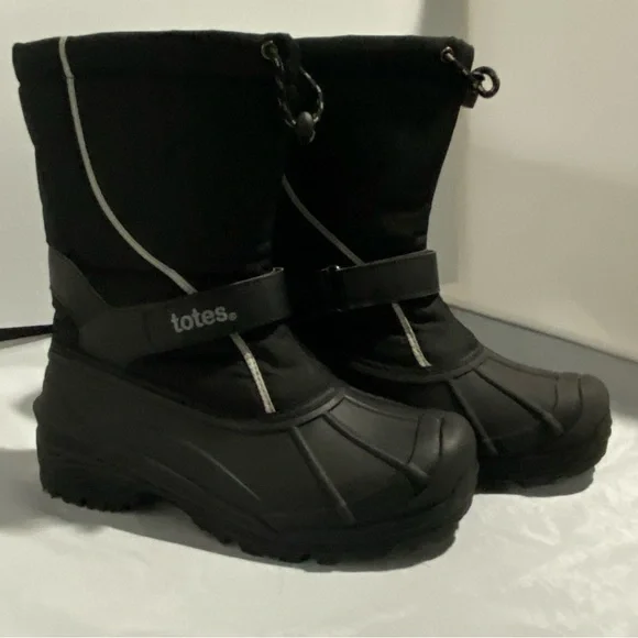 Totes Men’s Black Rain‎ & Snow Boots