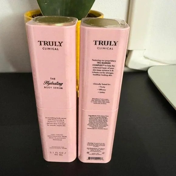 Truly Clinical The Hydrating Body Serum x2 New