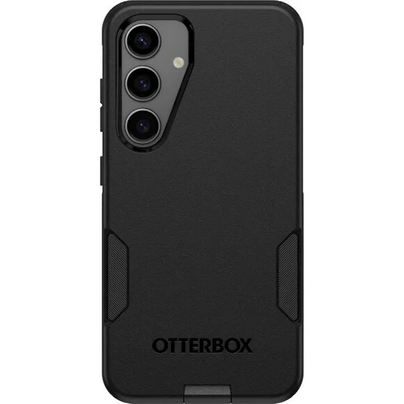OtterBox Commuter Series Case for Samsung Galaxy S24 Black Slim Dual-Layer Cover
