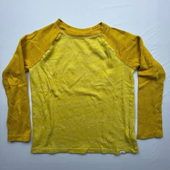 Gap Kids Boys Yellow Long sleeve shirt Medium (8-9)