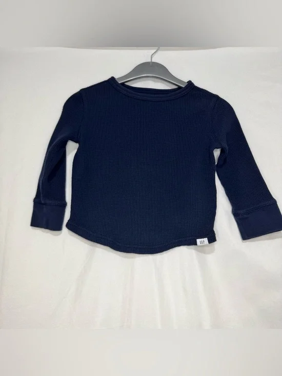 Navy Baby Gap Playtime Favorites Thermal Shirt