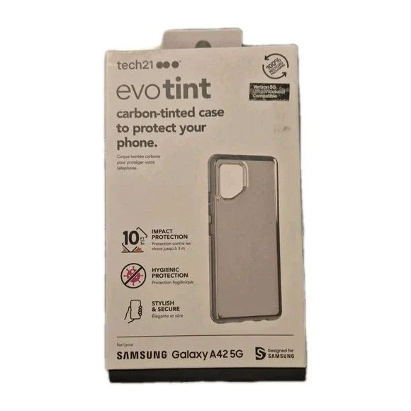 Tech 21 Evo Tint for Samsung Galaxy A42‎ 5G – Phone Case with 10ft