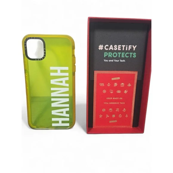 Casetify Hannah iPhone 11 Case Protective Impact Phone‎ Cover