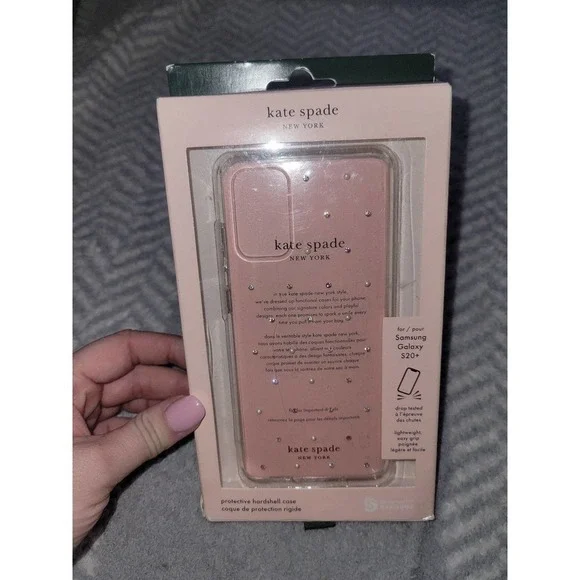 Kate Spade rhinestone phone case Samsung s20+