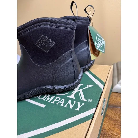 Muck Boot Company Muckster II Mens Waterproof Rubber Garden Boots Black sz8