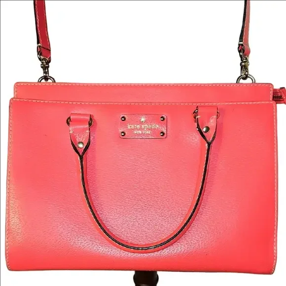 Kate Spade Vibrant Coral Satchel