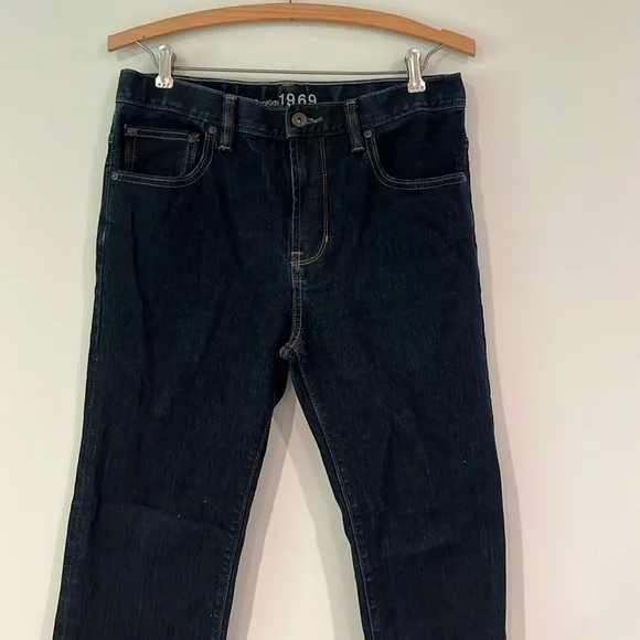 GAP KIDS Youth Boys 16 Husky Skinny Fit Jeans Dark Wash Adjustable Waist