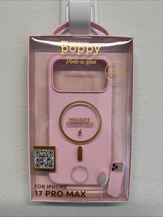 XO Poppy | “Pink-a-Boo” Pink iPhone 17 Pro Max MagSafe Case