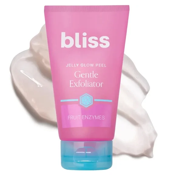 Bliss Jelly Glow Peel Gentle Exfoliator with Fruit Enzymes, 120ml New