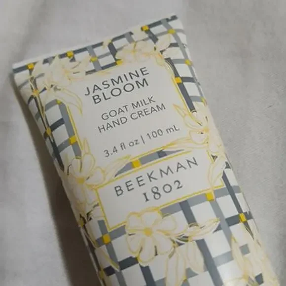 Beekman 1802 JASMINE BLOOM Goat Milk hand Cream 3.4 oz made in the USA NEW