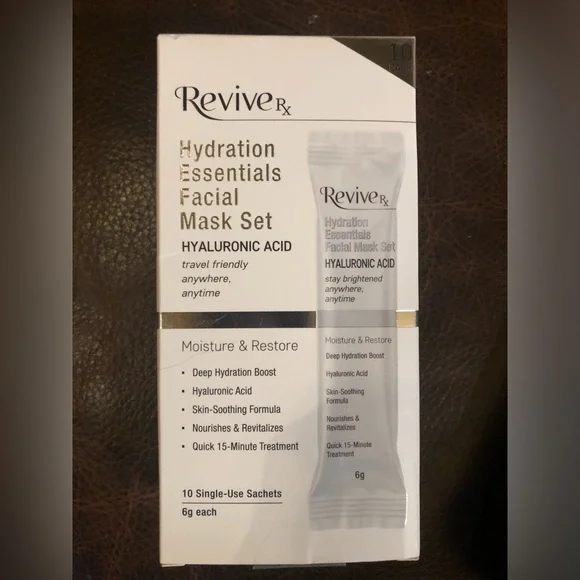 ReviveRx Hydration Essentials Facial Mask Set- 10 pack