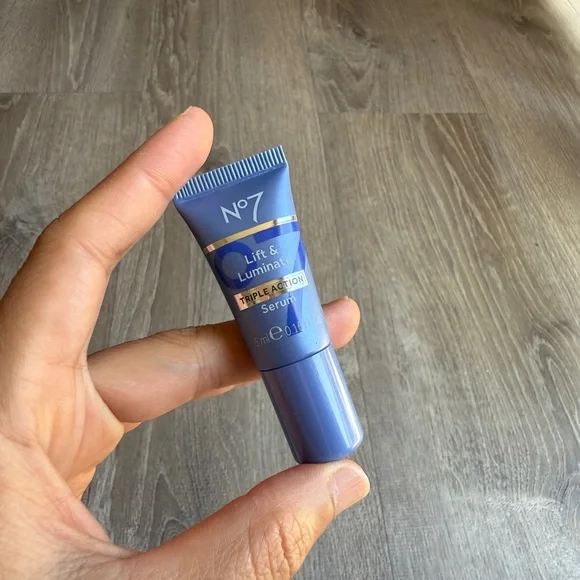 No7 Lift & Luminate Triple Action Face Serum- tester size 5ML