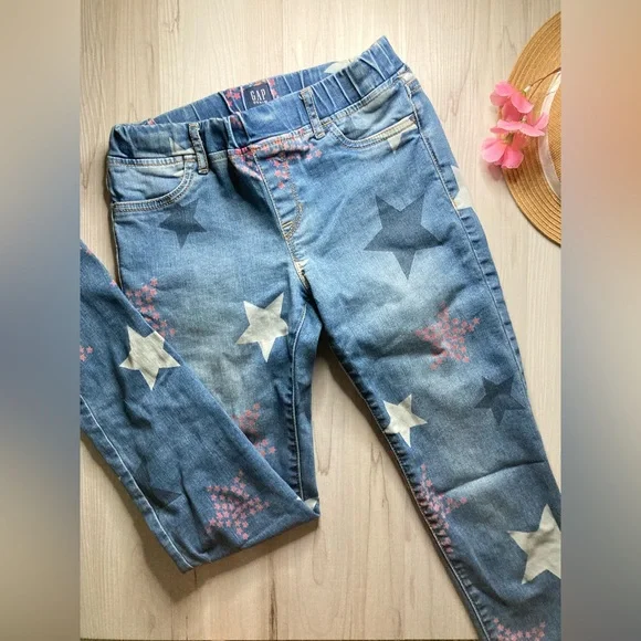 🌸3/$30🌸 GAP Denim Girls’ Starry Regular Stretch Jegging Jeans 👖💕