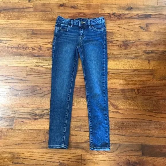 Gap Denim Blue Jeans Stretch Super Skinny Leg Legging Pants Girls Small Waist