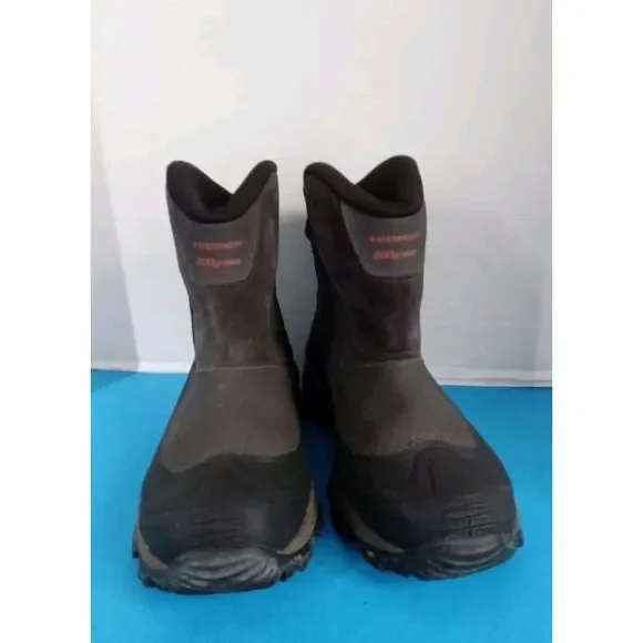 Columbia Waterproof Winter Snow Boots 200g Insulated‎ Pull On Gray