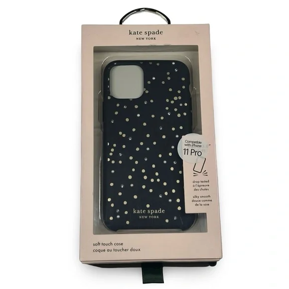 Kate Spade Apple iPhone 11 Pro Soft Touch‎ Cell Phone Case Protective Designer
