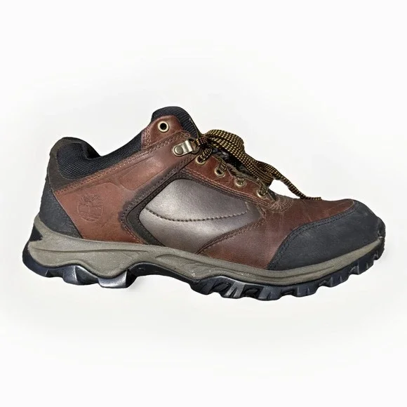 Timberland Mens 10.5 Mt. Maddsen Mid Hiking‎ Waterproof Boots Brown